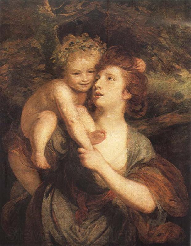 Sir Joshua Reynolds Unknown work Norge oil painting art